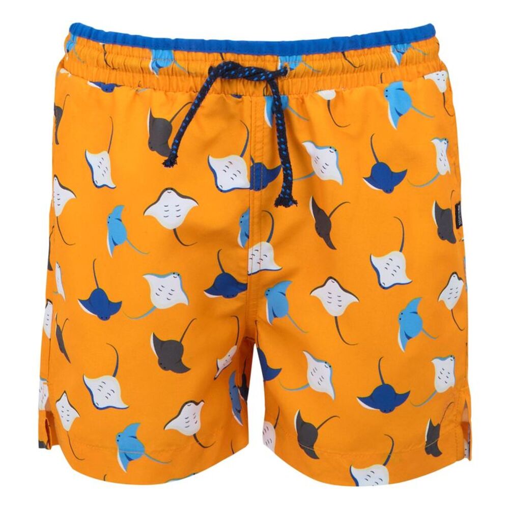 Regatta Boys Skander III Stingray Swimming Trunks / Bright Marigold
